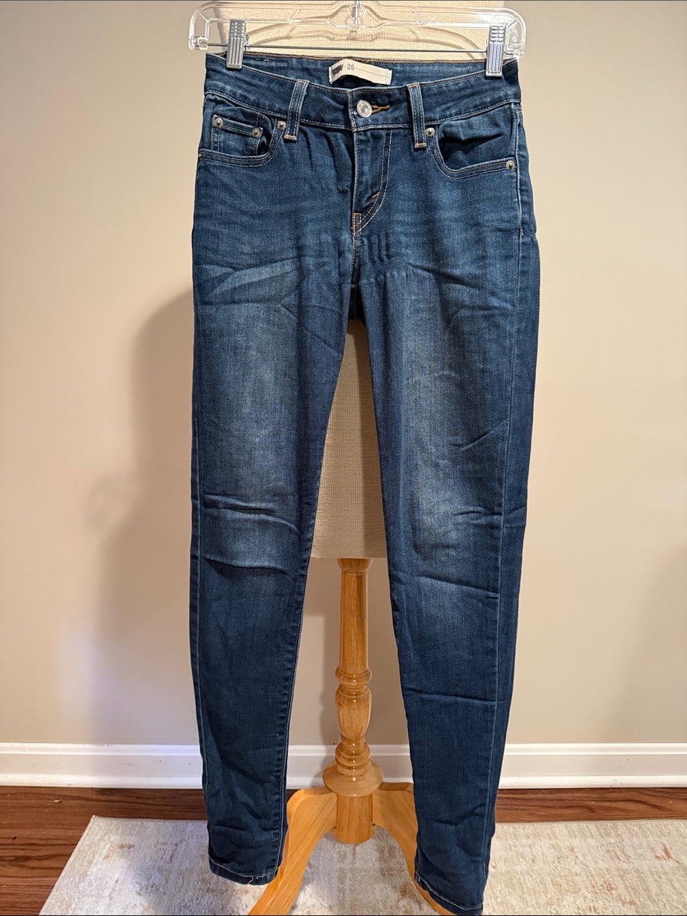 Levi's Dark Blue Skinny Jeans - Women's